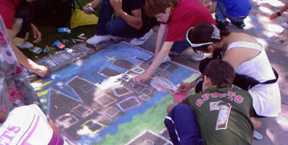 "Јавни час цртања" на Калемегдану