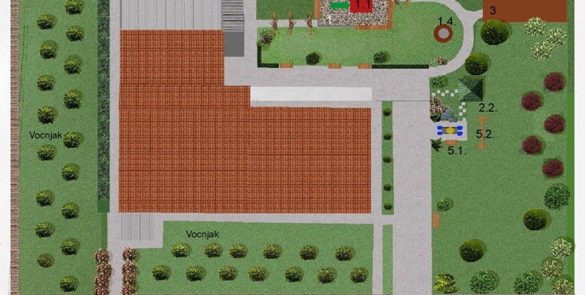 Школско двориште-исцелитељски врт