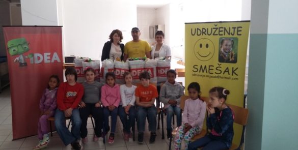 ДОНАЦИЈЕ УДРУЖЕЊА ЗА ПОМОЋ СОЦИЈАЛНО УГОЖЕНОЈ ДЕЦИ „СМЕШАК“