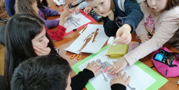 Инклузивна радионица ”Тело човека”