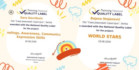 Nacionalu oznaku kvaliteta za projekat „WORLD STARS“